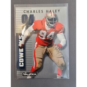 Charles Haley 1992 Skybox Primetime #45 - Dallas Cowboys - NFL - Freshly Opened
